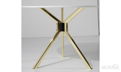 Medusa Home Mobilya - Dolunay Gold Mutfak Masası