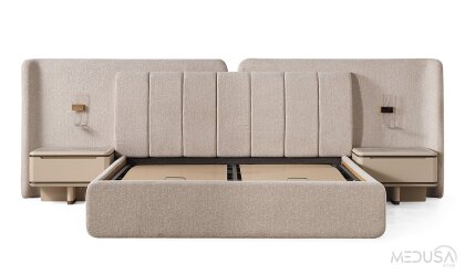Medusa Home Mobilya - Dolunay Solid Yatak Odası