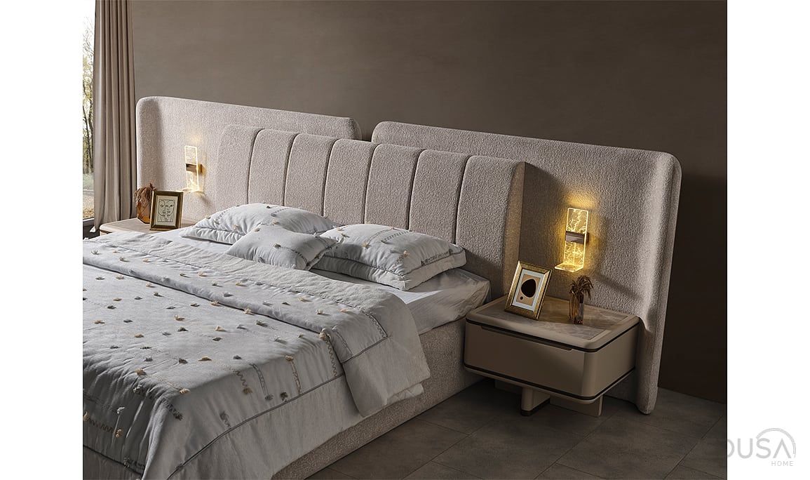 Medusa Home Mobilya - Dolunay Solid Yatak Odası