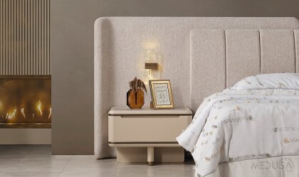 Medusa Home Mobilya - Dolunay Solid Yatak Odası