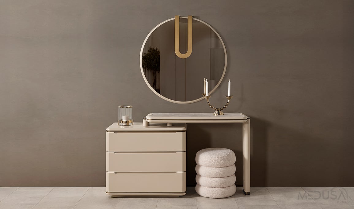 Medusa Home Mobilya - Dolunay Solid Yatak Odası