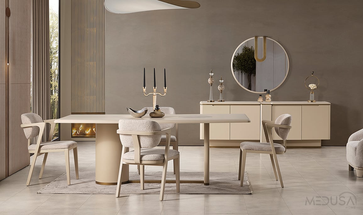 Medusa Home Mobilya - Dolunay Yemek Odası