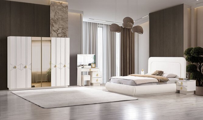 Medusa Home Mobilya - Dora Yatak Odası - Modern Yatak Odası