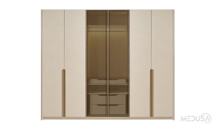 Medusa Home - Dorio 6 Kapaklı Gardırop Medusa Home - Dorio 6 Kapaklı Gardırop