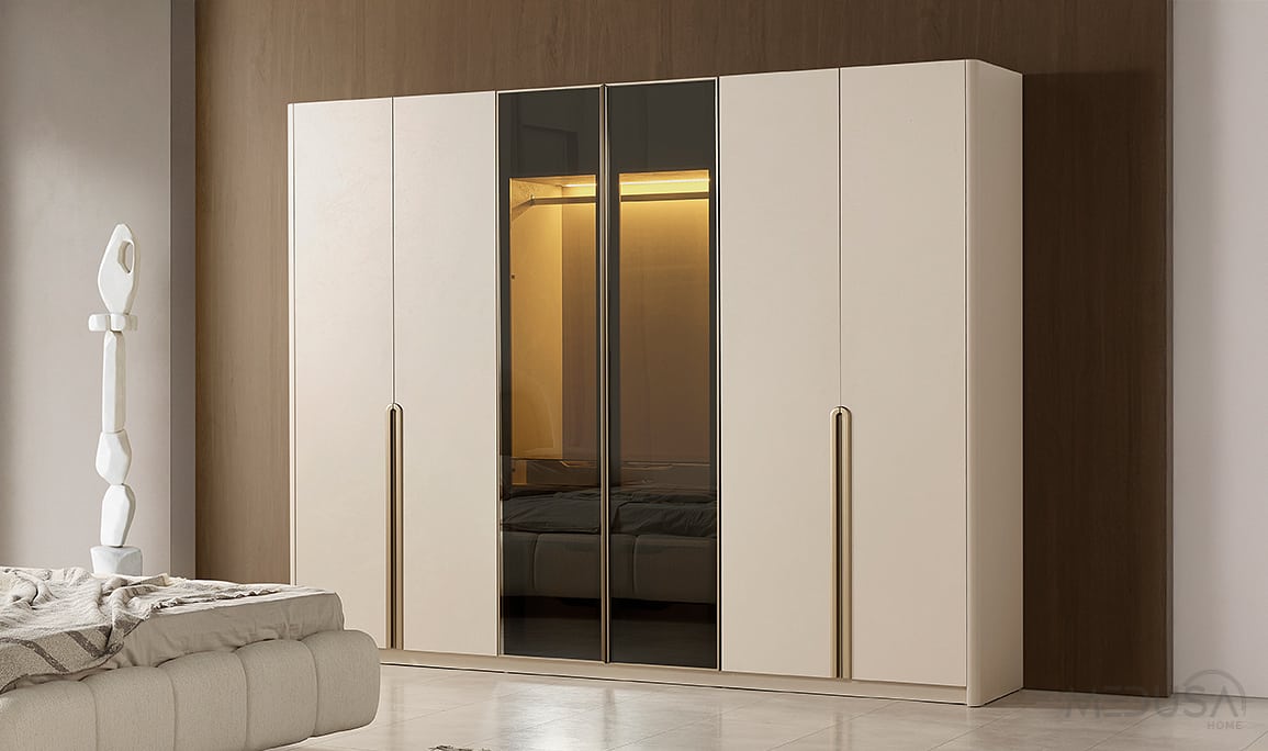Medusa Home Mobilya - Dorio 6 Kapaklı Gardırop