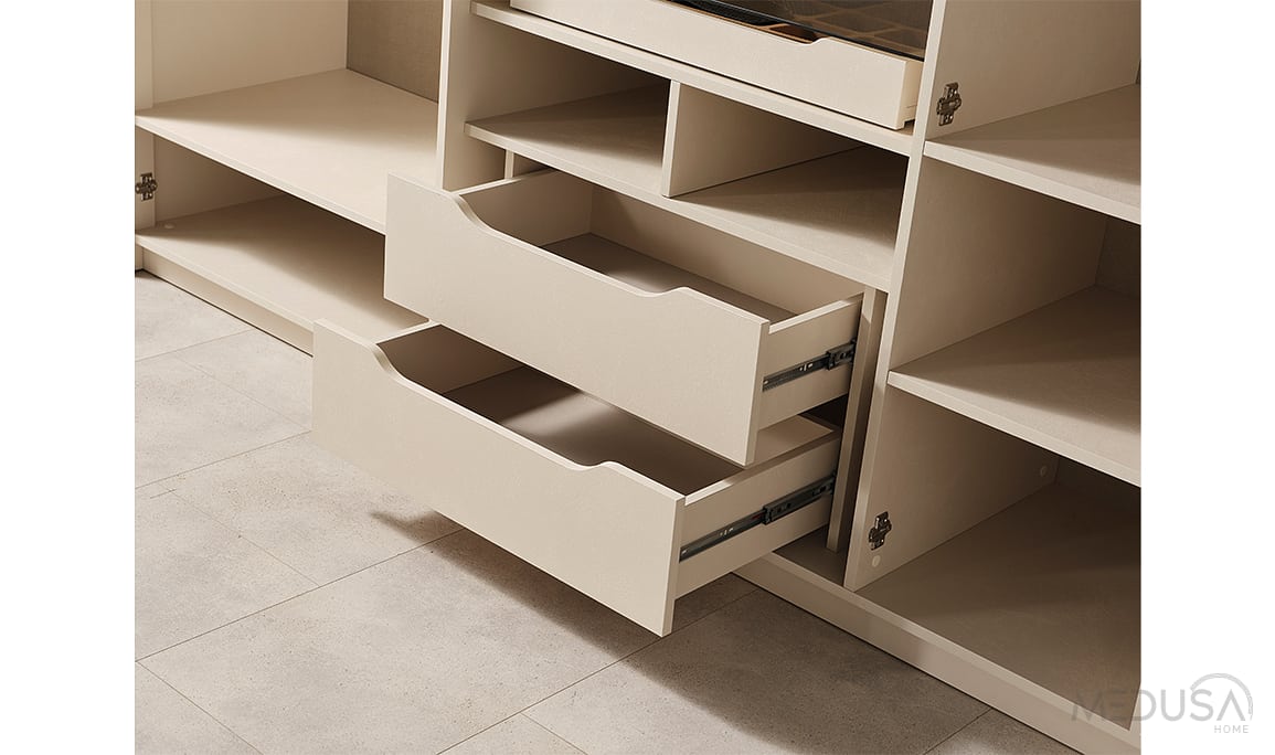 Medusa Home Mobilya - Dorio 6 Kapaklı Gardırop