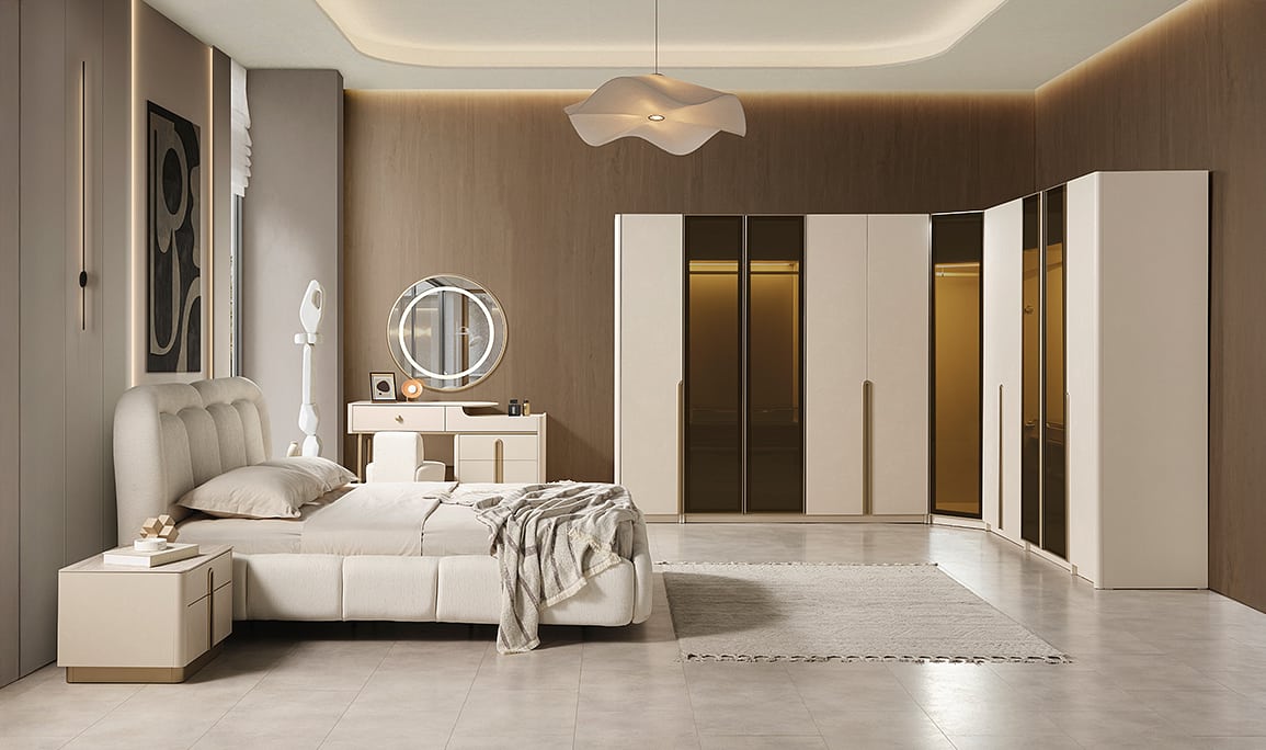 Medusa Home Mobilya - Dorio Köşe Yatak Odası