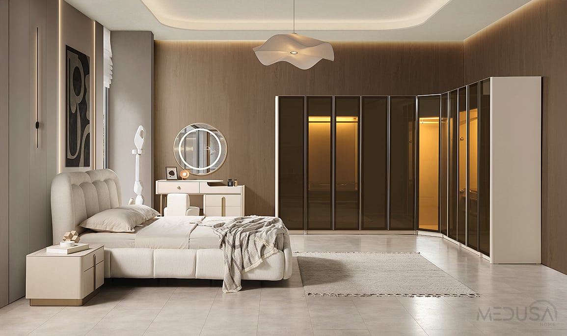 Medusa Home Mobilya - Dorio Köşe Yatak Odası
