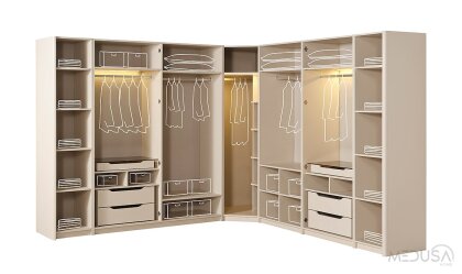 Medusa Home Mobilya - Dorio Köşe Yatak Odası