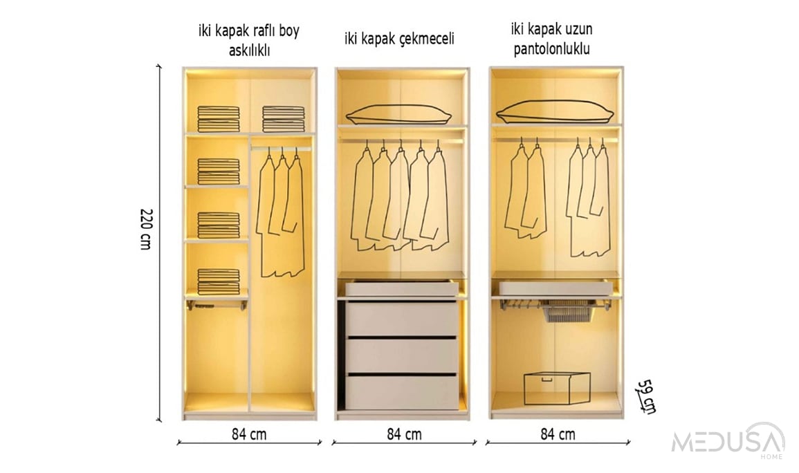 Medusa Home Mobilya - Dubai Yatak Odası