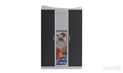 Medusa Home - Dublex 3 Kapaklı Gardırop Medusa Home - Dublex 3 Kapaklı Gardırop