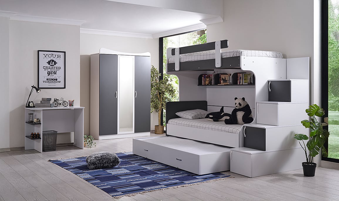 Medusa Home Mobilya - Dublex Genç & Çocuk Odası