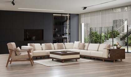 Medusa Home Mobilya - Duomo Köşe Takımı
