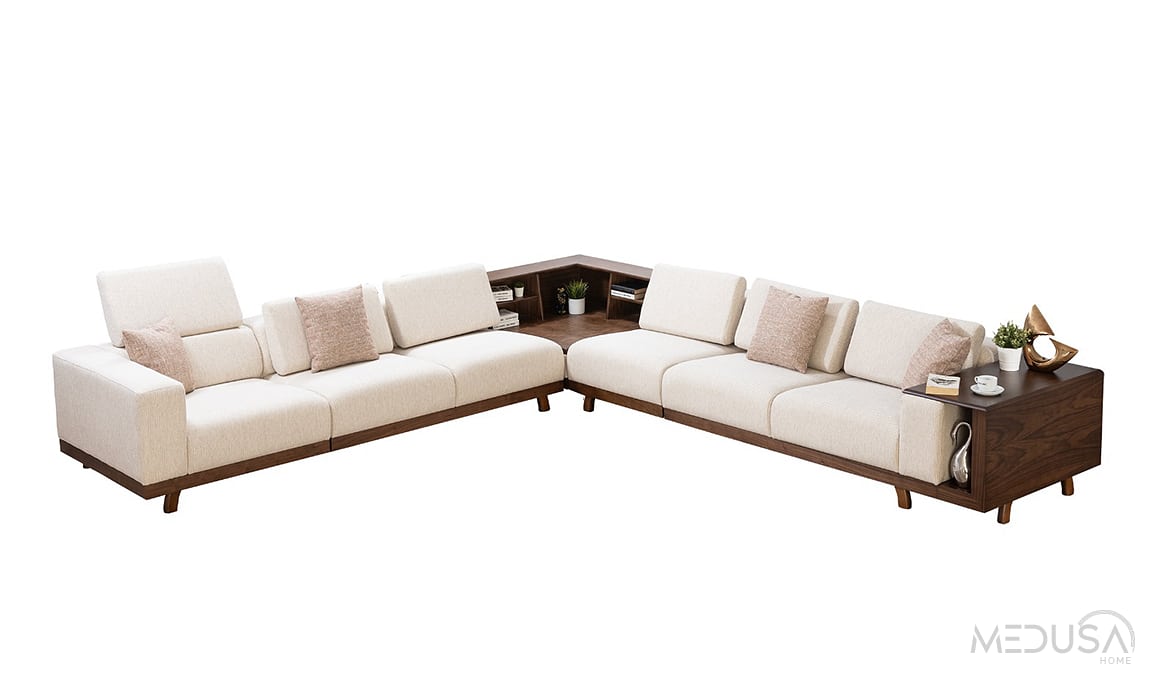 Medusa Home Mobilya - Duomo Wood Köşe Takımı