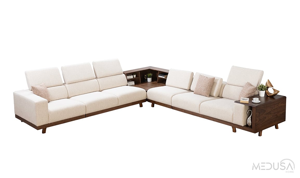 Medusa Home Mobilya - Duomo Wood Köşe Takımı
