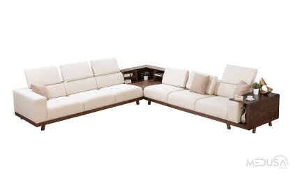 Medusa Home Mobilya - Duomo Wood Köşe Takımı
