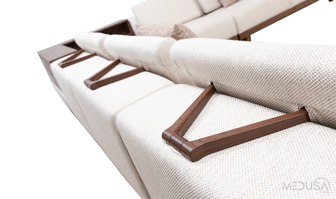 Medusa Home Mobilya - Duomo Wood Köşe Takımı