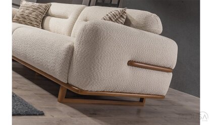 Medusa Home Mobilya - Edena Üçlü Koltuk