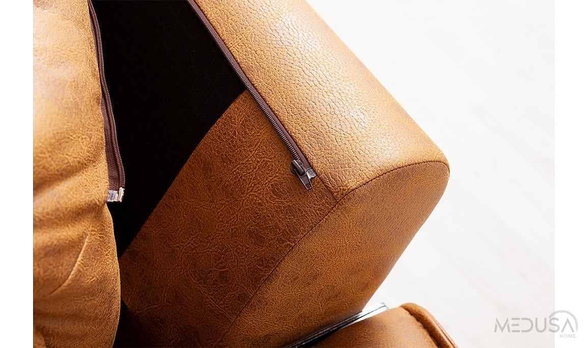 Medusa Home Mobilya - Ege Tarçın Üçlü Koltuk