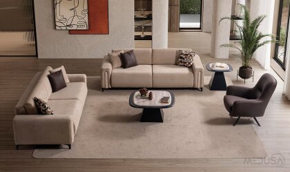 Medusa Home Mobilya - Ekol Sandıklı Koltuk Takımı