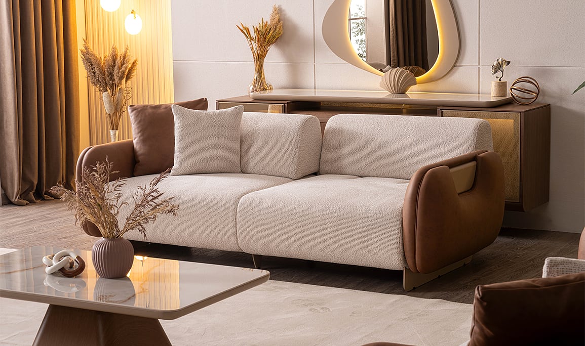 Medusa Home Mobilya - Electra Üçlü Koltuk