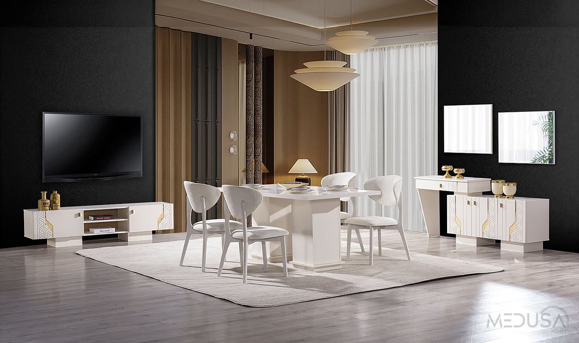 Medusa Home Mobilya - Elegance Yemek Odası