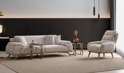 Medusa Home Mobilya - Elite Üçlü Koltuk