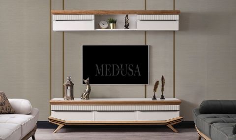 Medusa Home - Eliza Beyaz Tv Ünitesi Medusa Home - Eliza Beyaz Tv Ünitesi