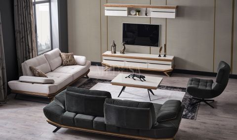 Medusa Home Mobilya - Eliza Beyaz Tv Ünitesi