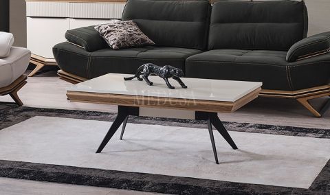 Medusa Home Mobilya - Eliza Beyaz Yemek Odası