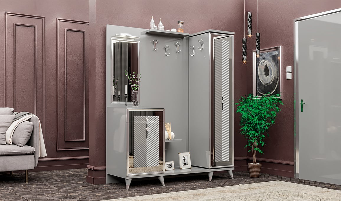 Medusa Home Mobilya - Elmas Portmanto