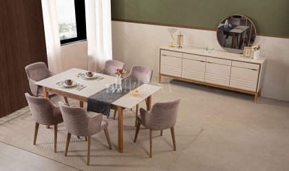 Medusa Home Mobilya - Elna Yemek Odası