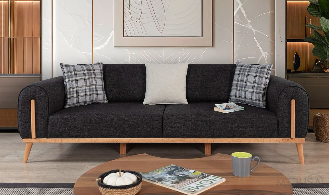 Medusa Home Mobilya - Elon Üçlü Koltuk