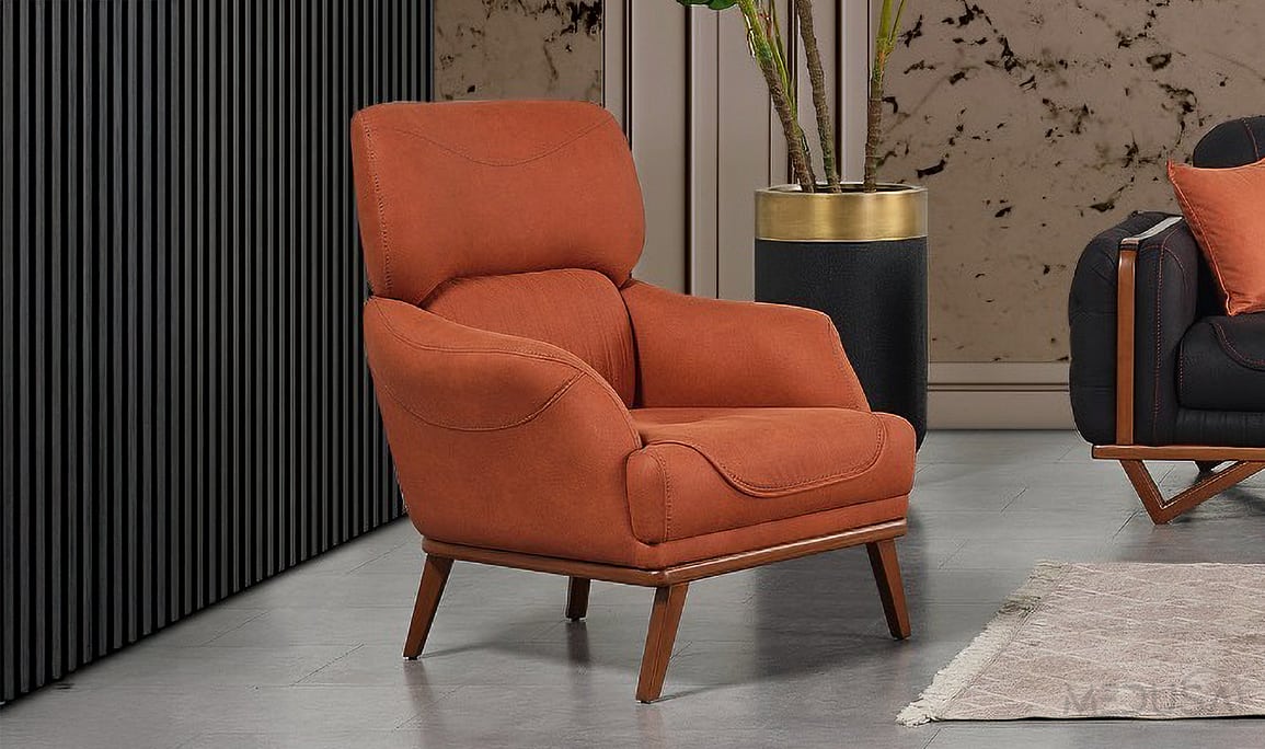 Medusa Home Mobilya - Elora Ahşap Koltuk Takımı