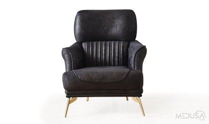 Medusa Home Mobilya - Elora Gold Koltuk Takımı