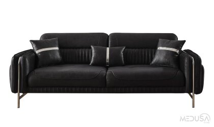 Medusa Home Mobilya - Elora Krom Koltuk Takımı
