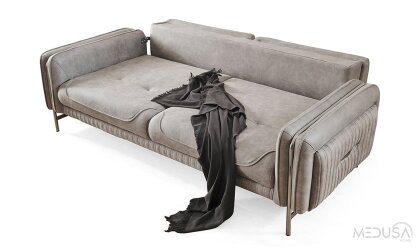 Medusa Home Mobilya - Elora Krom Koltuk Takımı