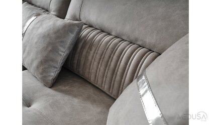 Medusa Home Mobilya - Elora Krom Koltuk Takımı