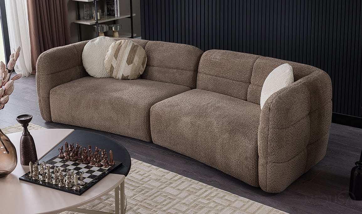 Medusa Home Mobilya - Elora Üçlü Koltuk