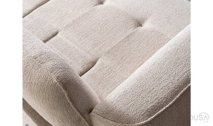 Medusa Home Mobilya - Eltis Ahşap Ayaklı Üçlü Koltuk