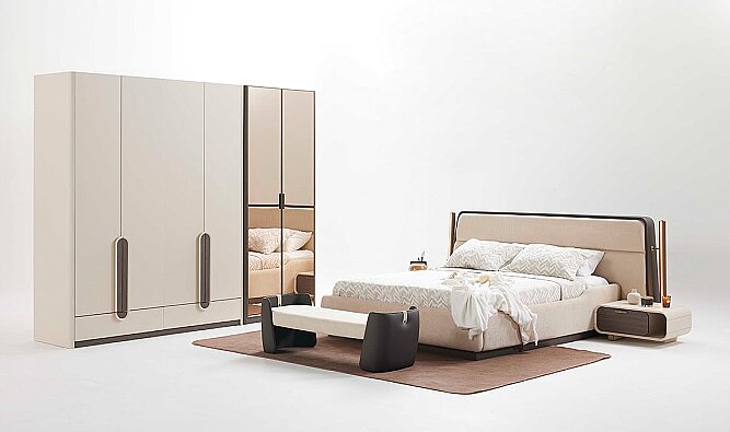 Medusa Home Mobilya - Elvora Yatak Odası - Modern Yatak Odası