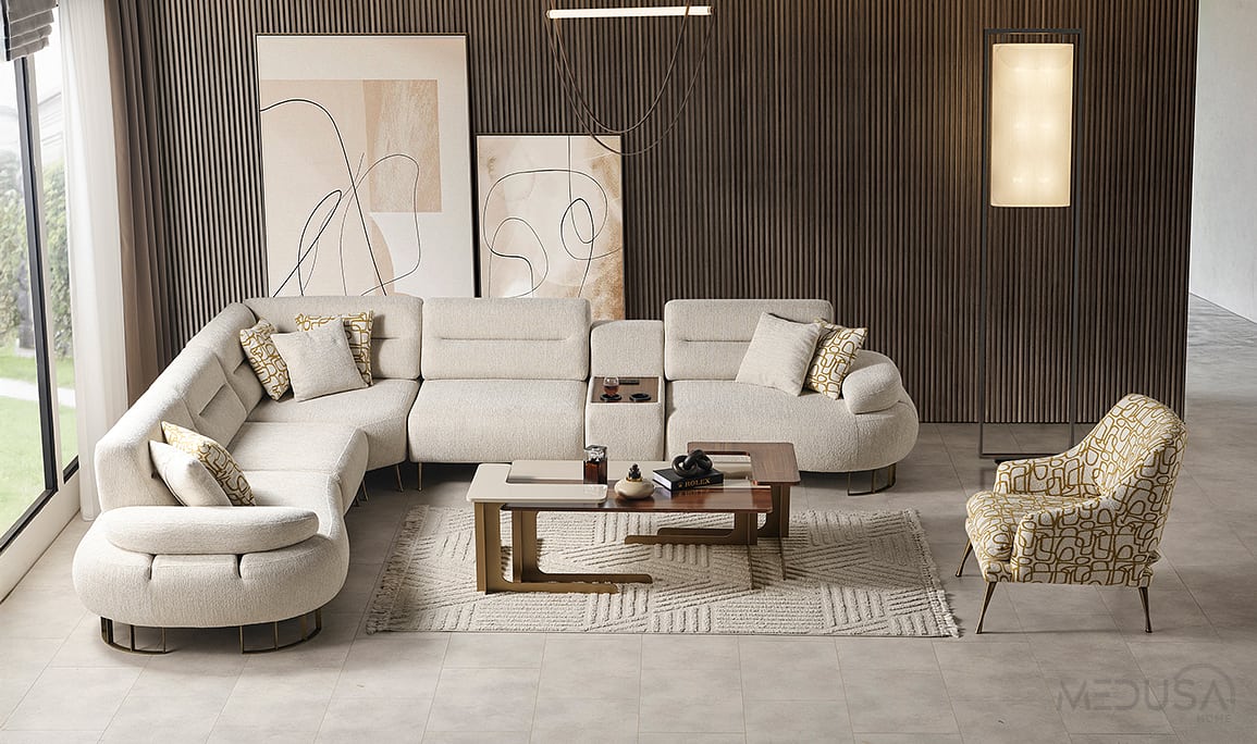 Medusa Home Mobilya - Elya Köşe Takımı