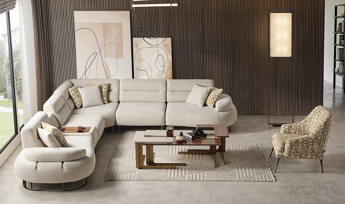 Medusa Home Mobilya - Elya Köşe Takımı