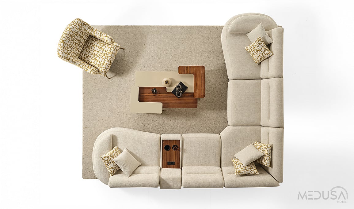 Medusa Home Mobilya - Elya Köşe Takımı