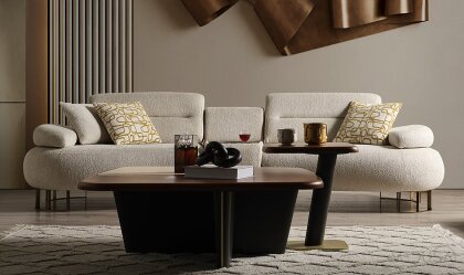 Medusa Home Mobilya - Elya Ses Sistemli Üçlü Koltuk