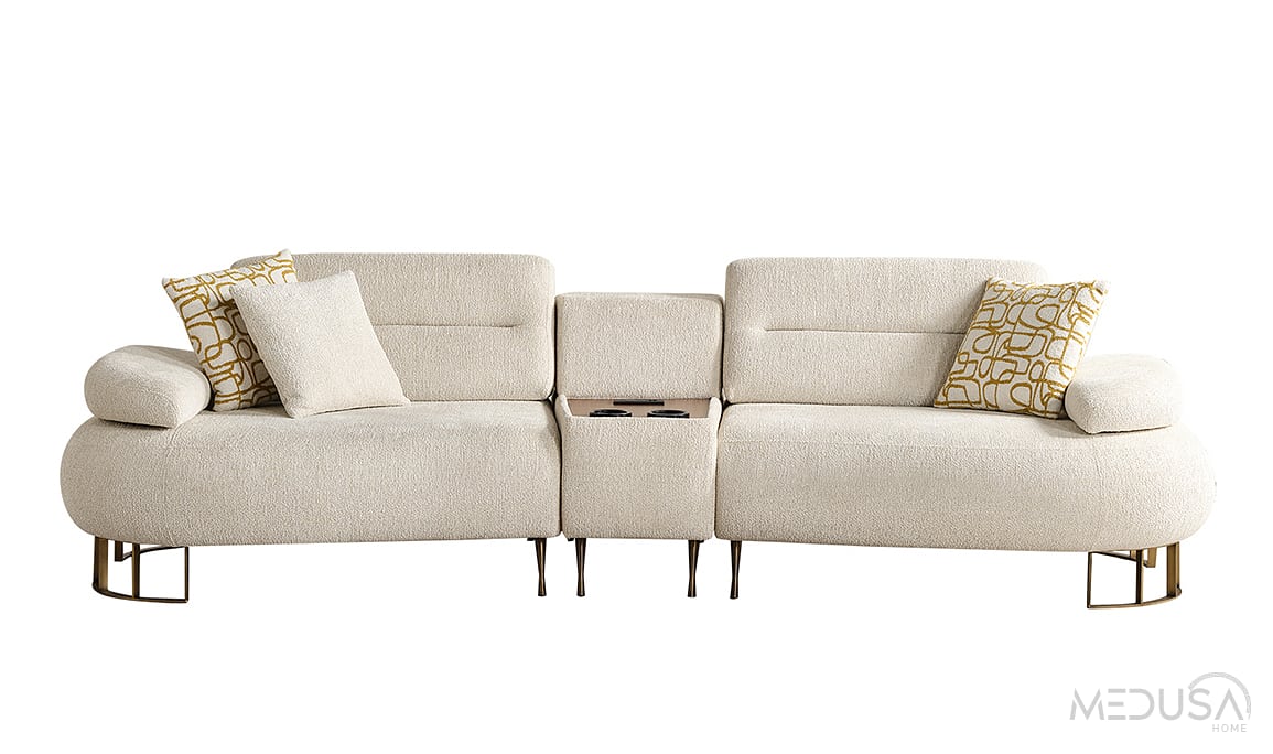 Medusa Home Mobilya - Elya Ses Sistemli Üçlü Koltuk