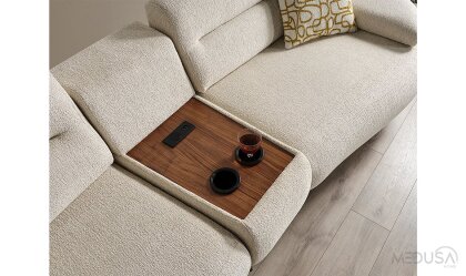 Medusa Home Mobilya - Elya Ses Sistemli Üçlü Koltuk