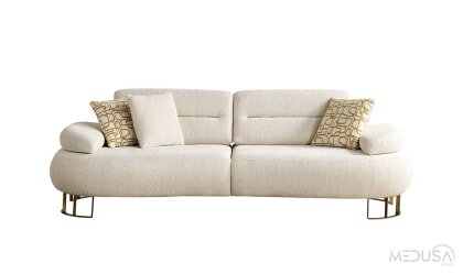Medusa Home Mobilya - Elya Üçlü Koltuk