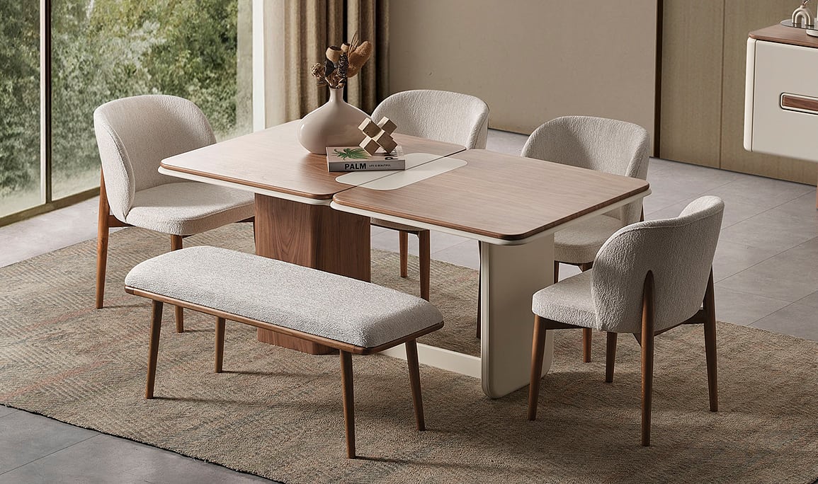 Medusa Home Mobilya - Enna Ceviz Bench