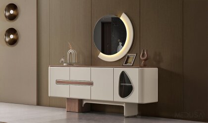 Medusa Home Mobilya - Enna Ceviz Konsol